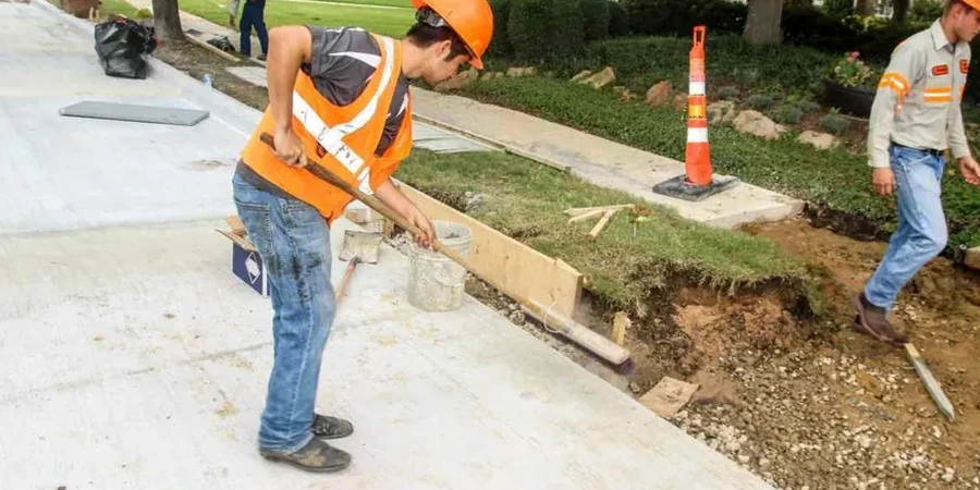Conception de chaussées rigides à Vannes — expertise en dalles béton